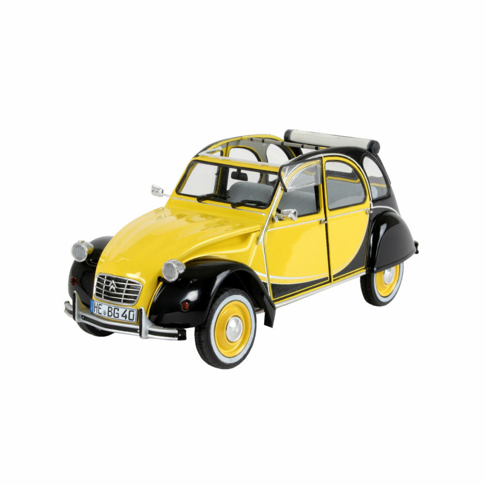 Revell Fahrzeug-Modellbausatz Citroen 2CV Charleston, Auto, 126 Teile, 1:24, 07095