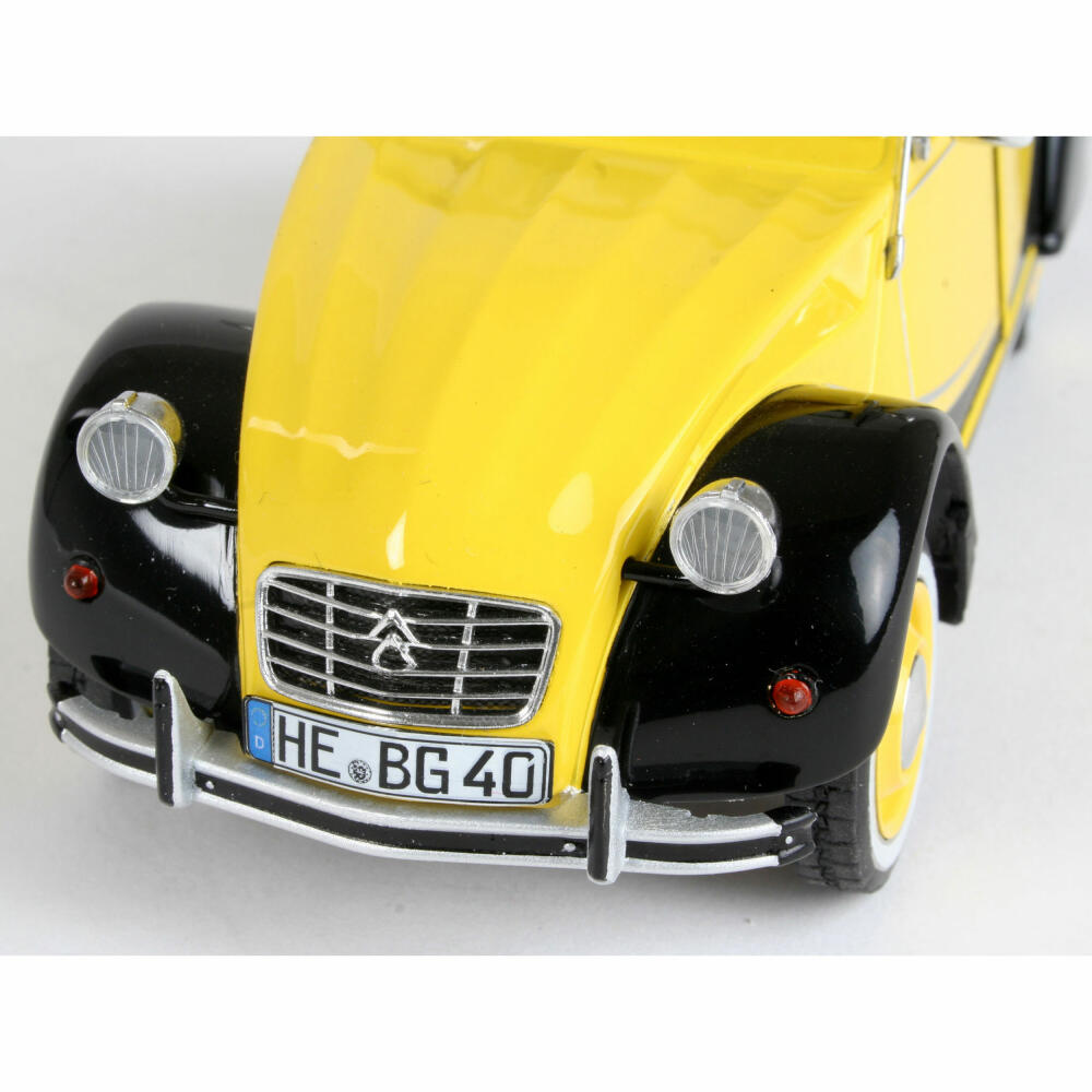 Revell Fahrzeug-Modellbausatz Citroen 2CV Charleston, Auto, 126 Teile, 1:24, 07095
