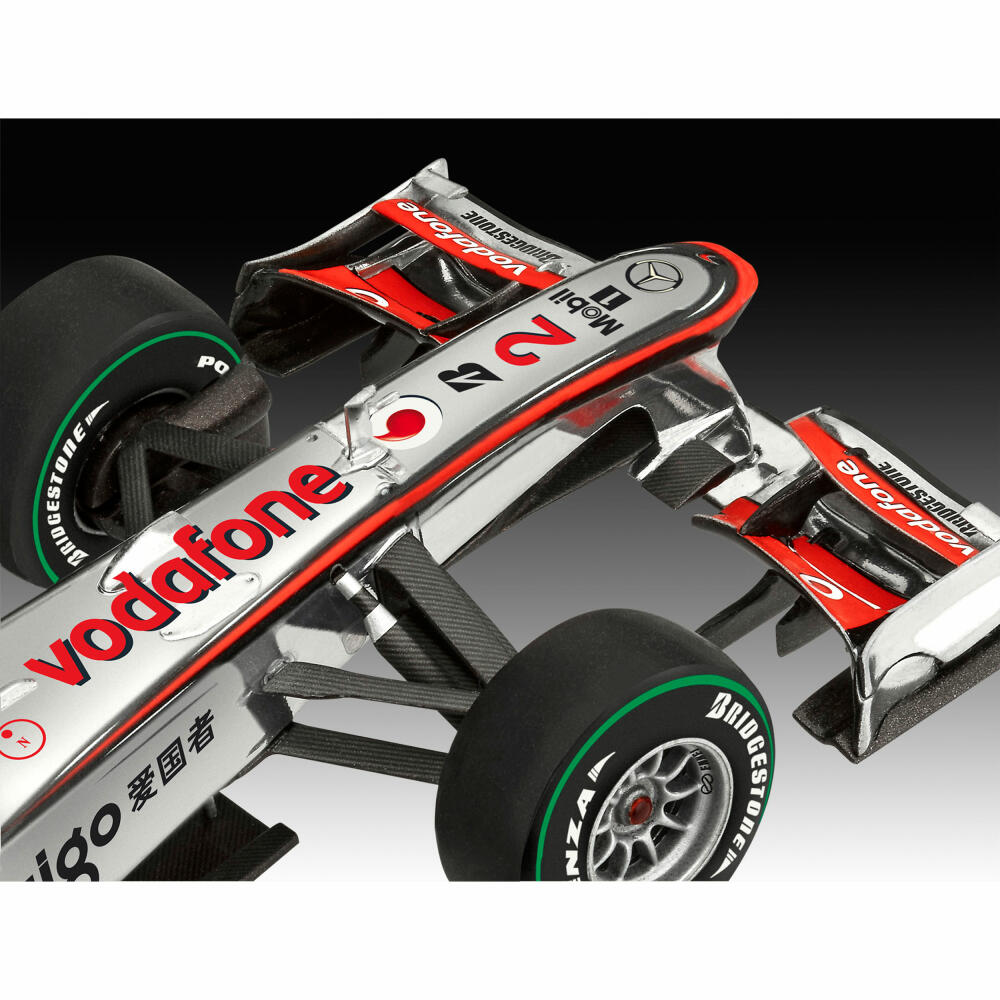Revell Fahrzeug-Modellbausatz Vodafone McLaren Mercedes MP4-25 Lewis Hamilton, Rennauto, 103 Teile, 1:24, 07096