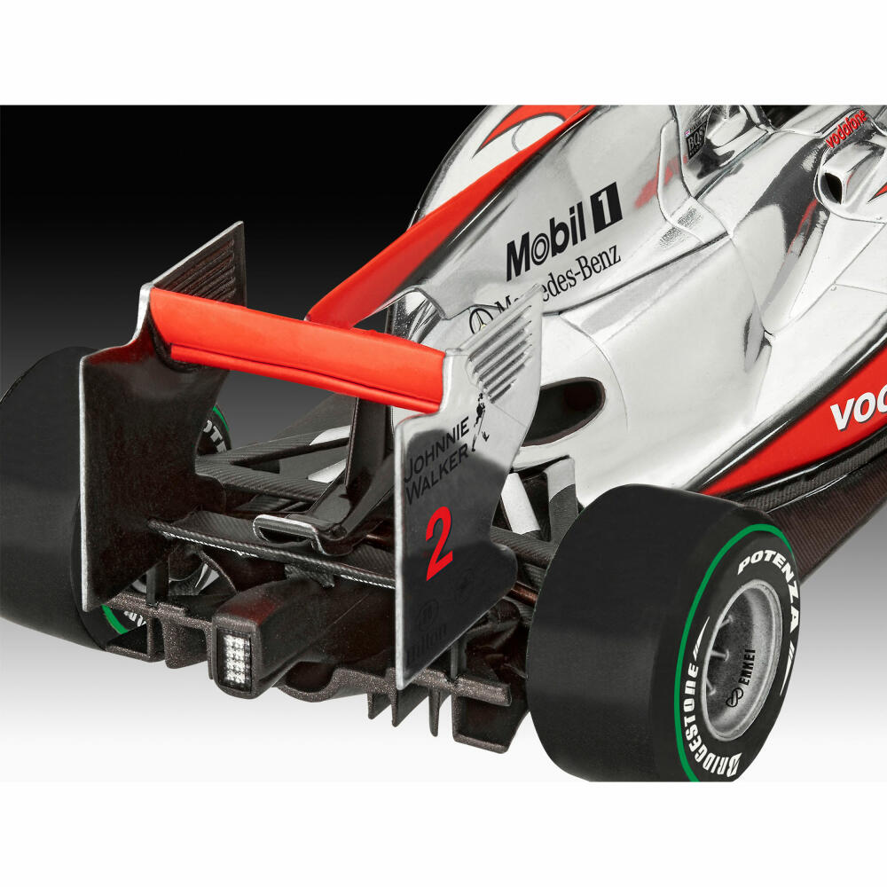 Revell Fahrzeug-Modellbausatz Vodafone McLaren Mercedes MP4-25 Lewis Hamilton, Rennauto, 103 Teile, 1:24, 07096