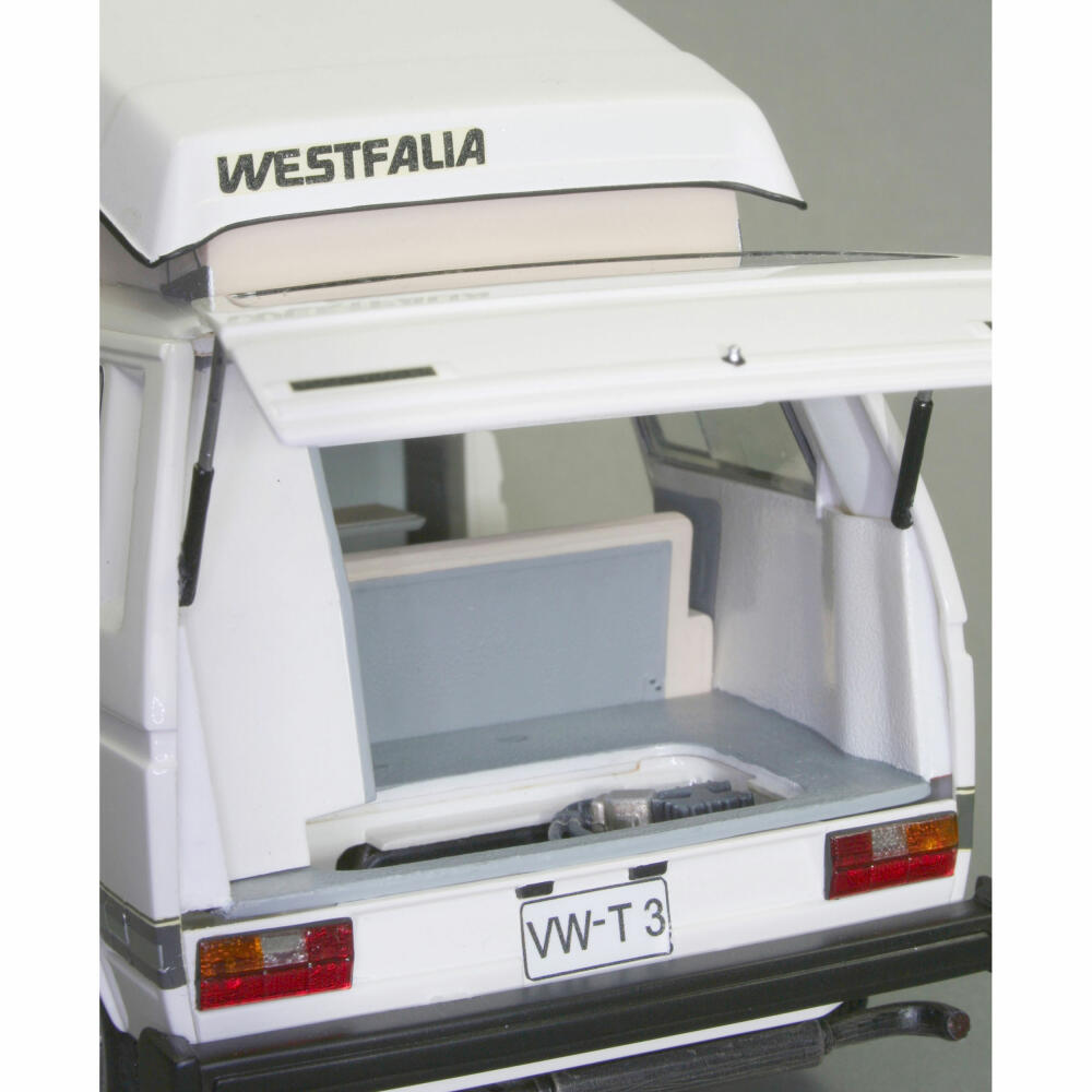 Revell Fahrzeug-Modellbausatz Volkswagen T3 Camper, Campingwagen, 80 Teile, 1:25, 07344