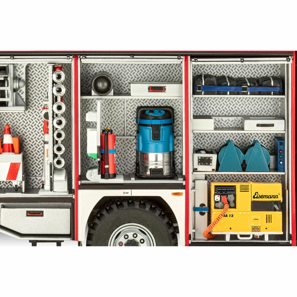 Revell Fahrzeug-Modellbausatz Schlingmann TLF 16/25, Feuerwehrauto, 228 Teile, 1:24, 07586