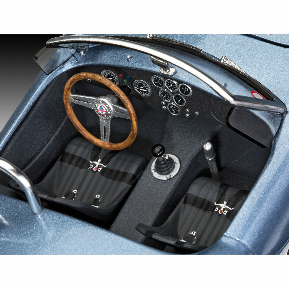 Revell Fahrzeug-Modellbausatz 62 Shelby Cobra 289, Auto, 119 Teile, 1:25, 07669