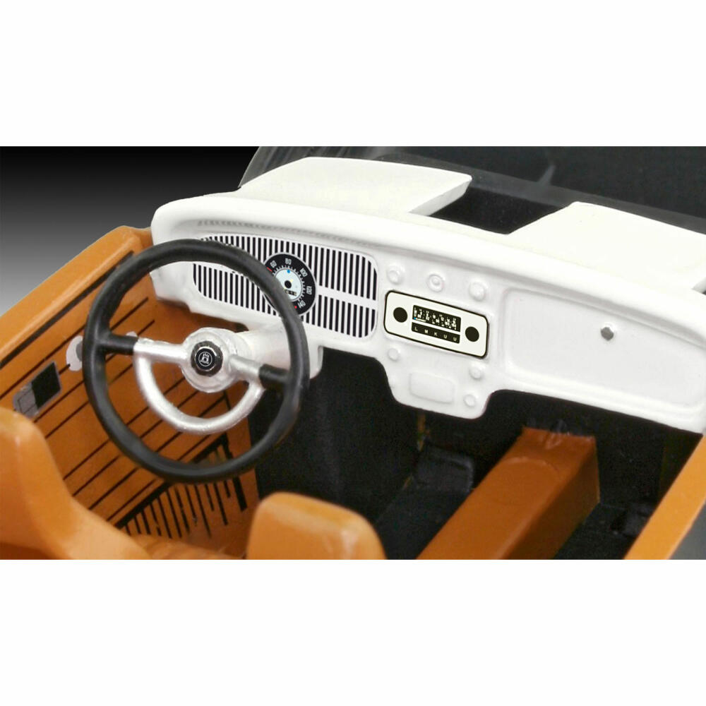 Revell Fahrzeug-Modellbausatz VW Beetle, Auto, Käfer, 24 Teile, 1:32, 07681
