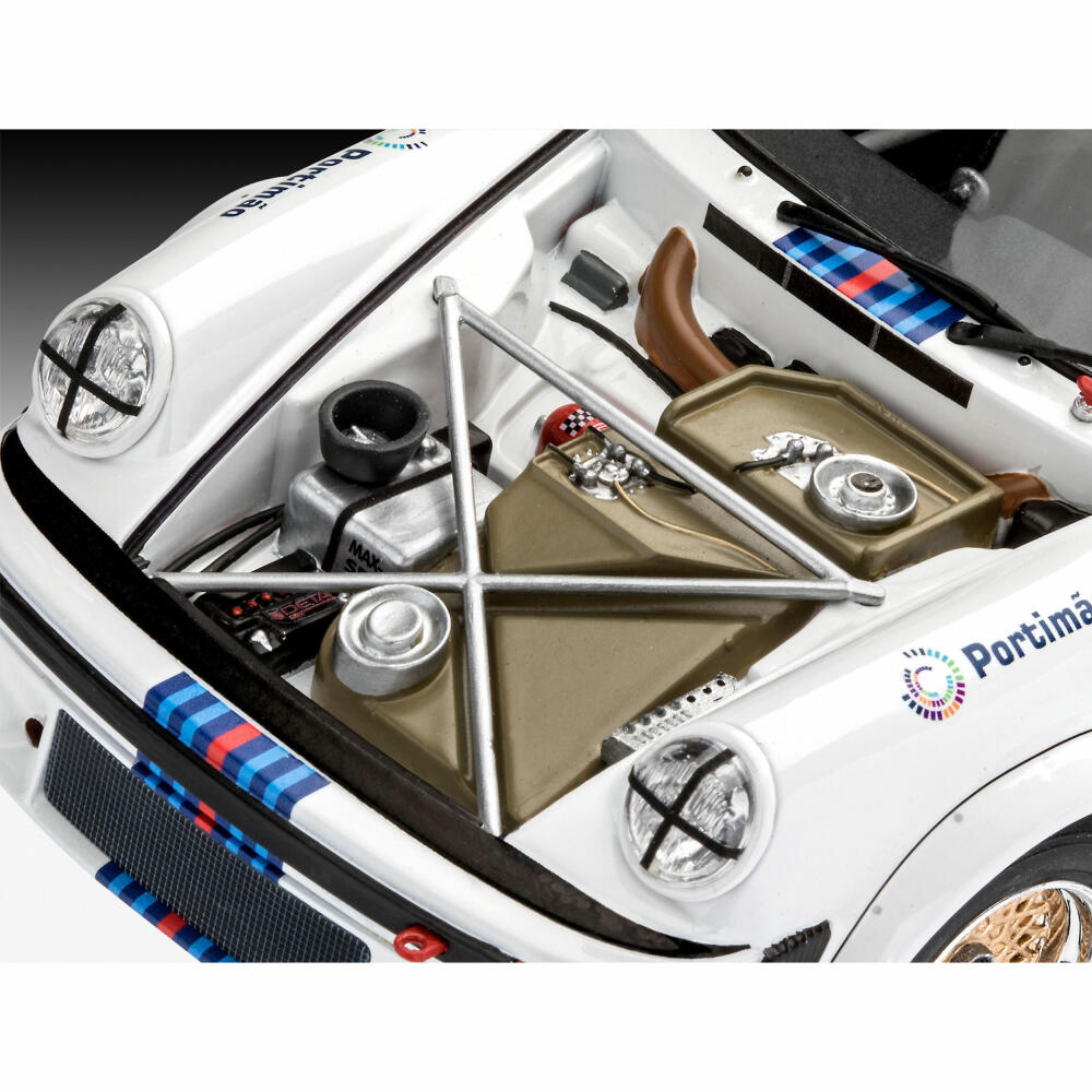 Revell Fahrzeug-Modellbausatz Porsche 934 RSR Martini, Auto, 104 Teile, 1:24, 07685
