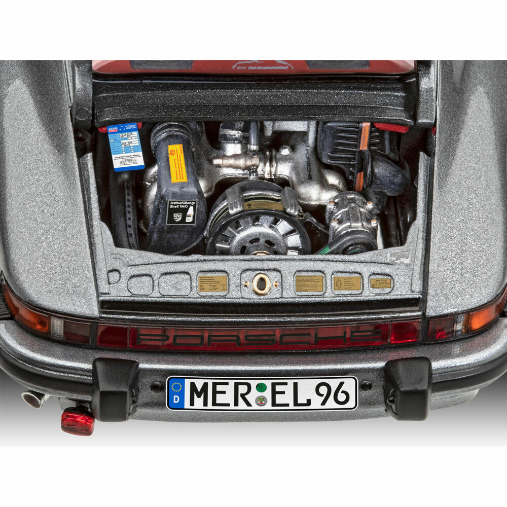 Revell Fahrzeug-Modellbausatz Porsche 911 Carrera 3.2 Coupé G-Model, Auto, 109 Teile, 1:24, 07688