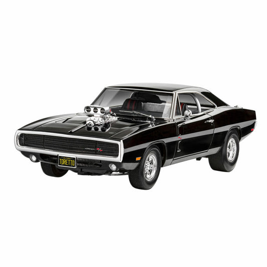 Revell Fahrzeug-Modellbausatz Fast & Furious - Dominics 1970 Dodge Charger, Auto, 117 Teile, 1:25, 07693