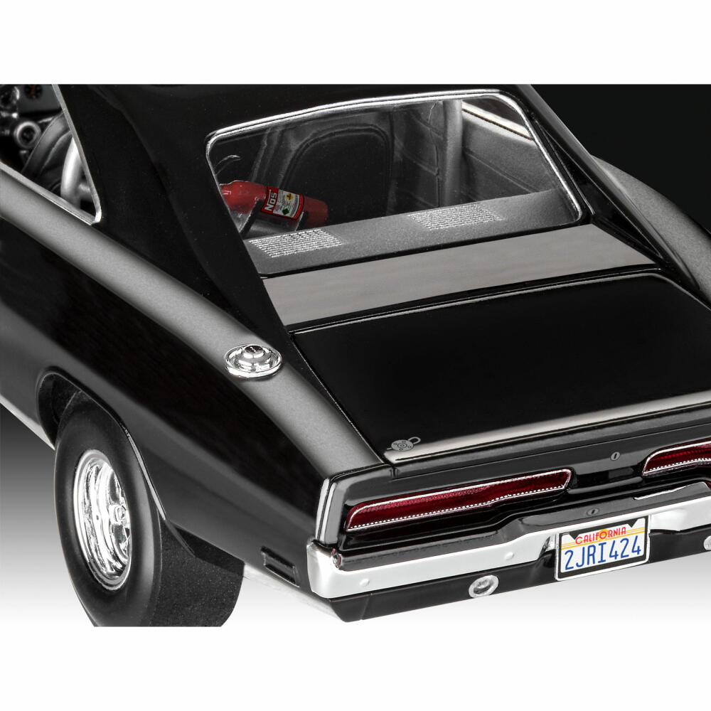 Revell Fahrzeug-Modellbausatz Fast & Furious - Dominics 1970 Dodge Charger, Auto, 117 Teile, 1:25, 07693