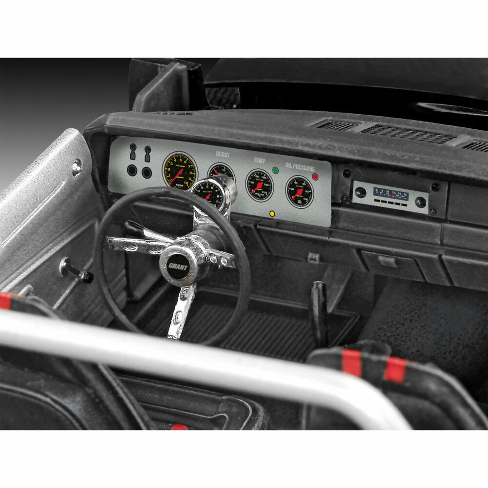 Revell Fahrzeug-Modellbausatz Fast & Furious - Dominics 1970 Dodge Charger, Auto, 117 Teile, 1:25, 07693
