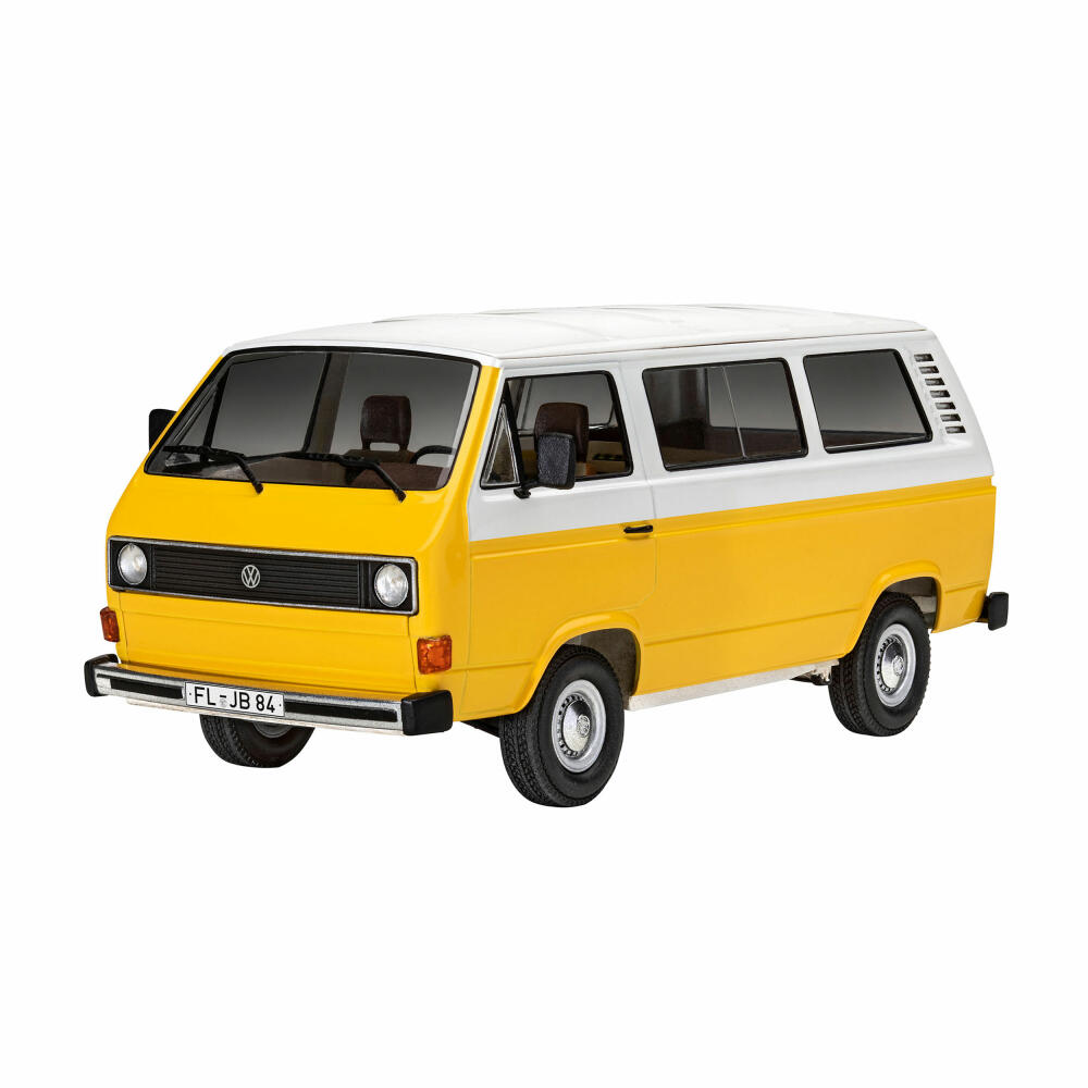 Revell Fahrzeug-Modellbausatz VW T3 Bus, Autobus, 77 Teile, 1:25, 07706
