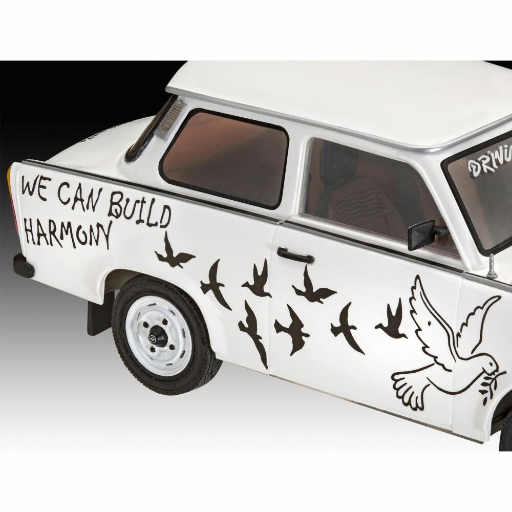Revell Fahrzeug-Modellbausatz Trabant 601S Builders Choice, Auto, Trabi, 138 Teile, 1:24, 07713