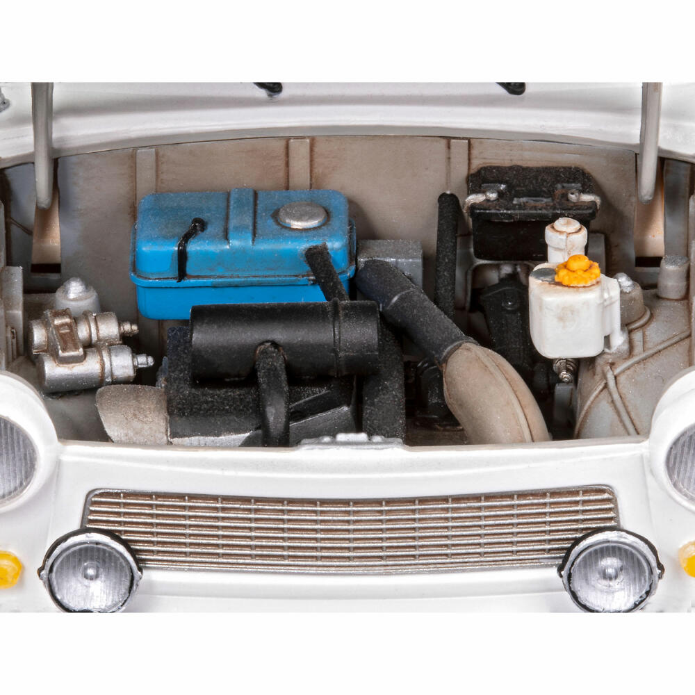 Revell Fahrzeug-Modellbausatz Trabant 601S Builders Choice, Auto, Trabi, 138 Teile, 1:24, 07713