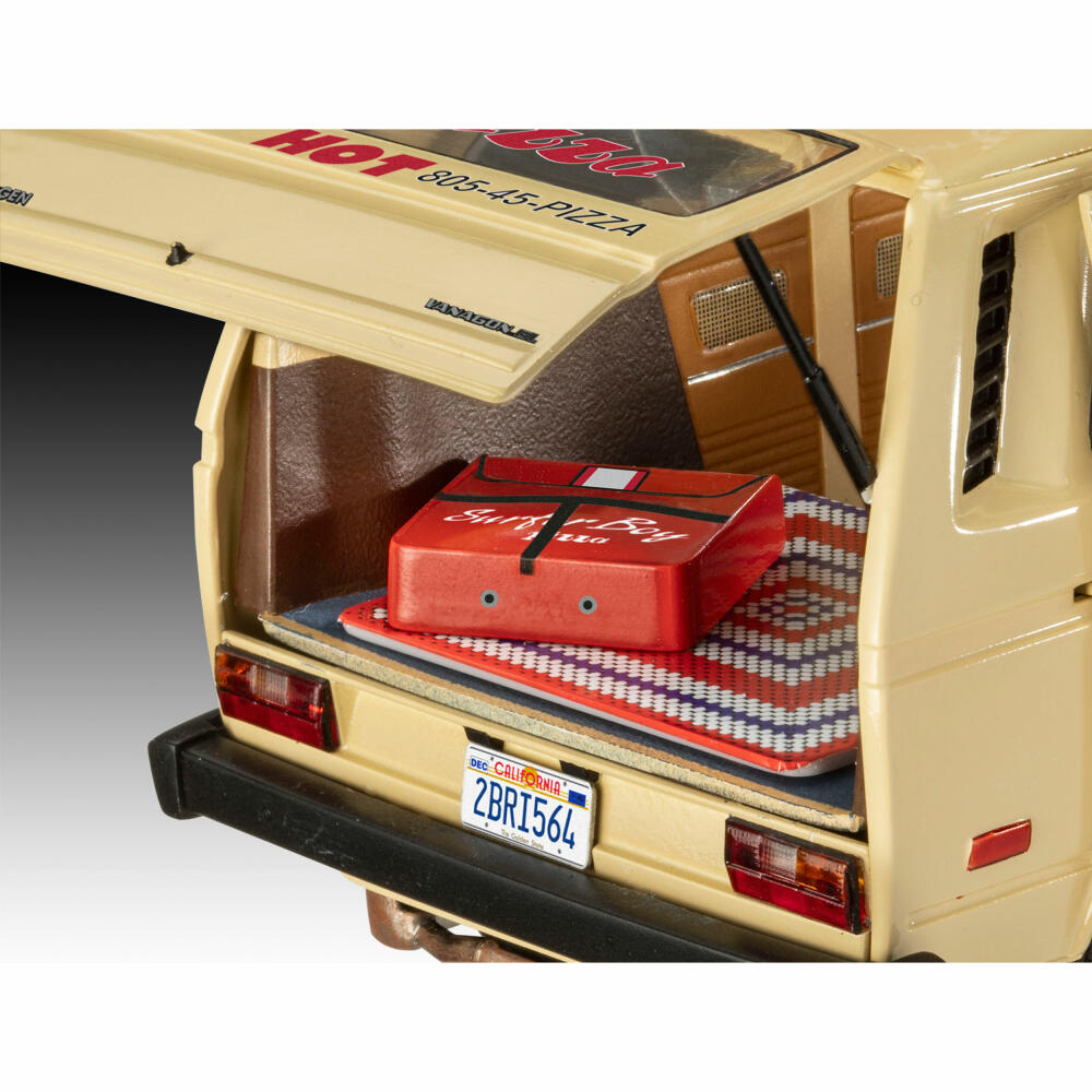Revell Fahrzeug-Modellbausatz Stranger Things Argyles VWT3 Surfer Boy Pizza Van, Auto, 84 Teile, 1:25, 07725