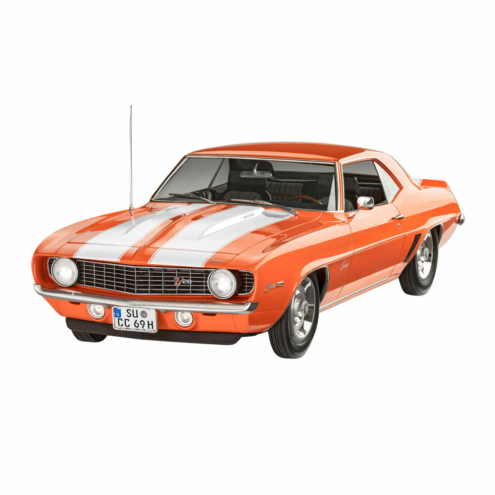 Revell Fahrzeug-Modellbausatz 69 Camaro Z/28, Auto, 168 Teile, 1:12, 07727