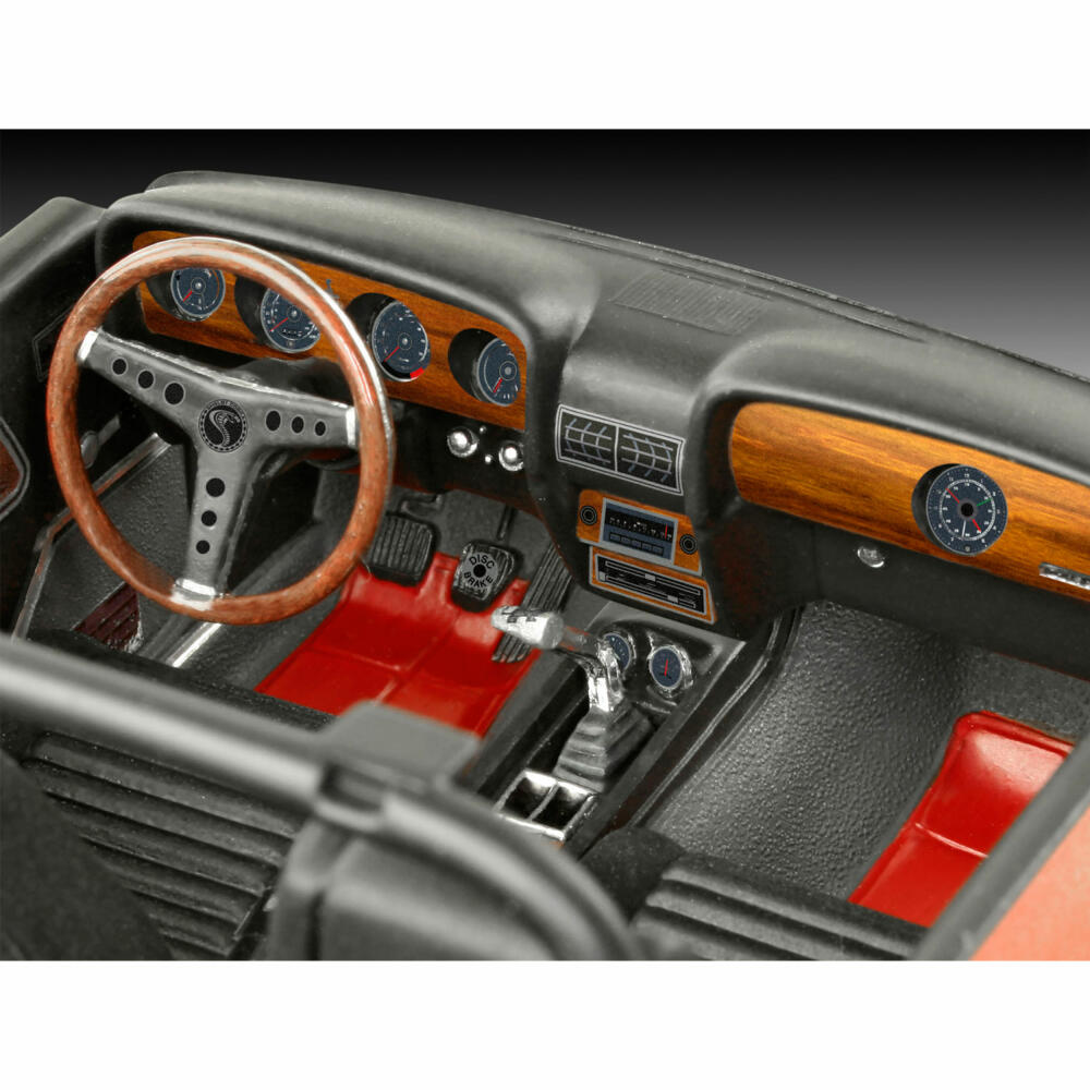 Revell Fahrzeug-Modellbausatz 70 Shelby GT500, Auto, 112 Teile, 1:25, 07729