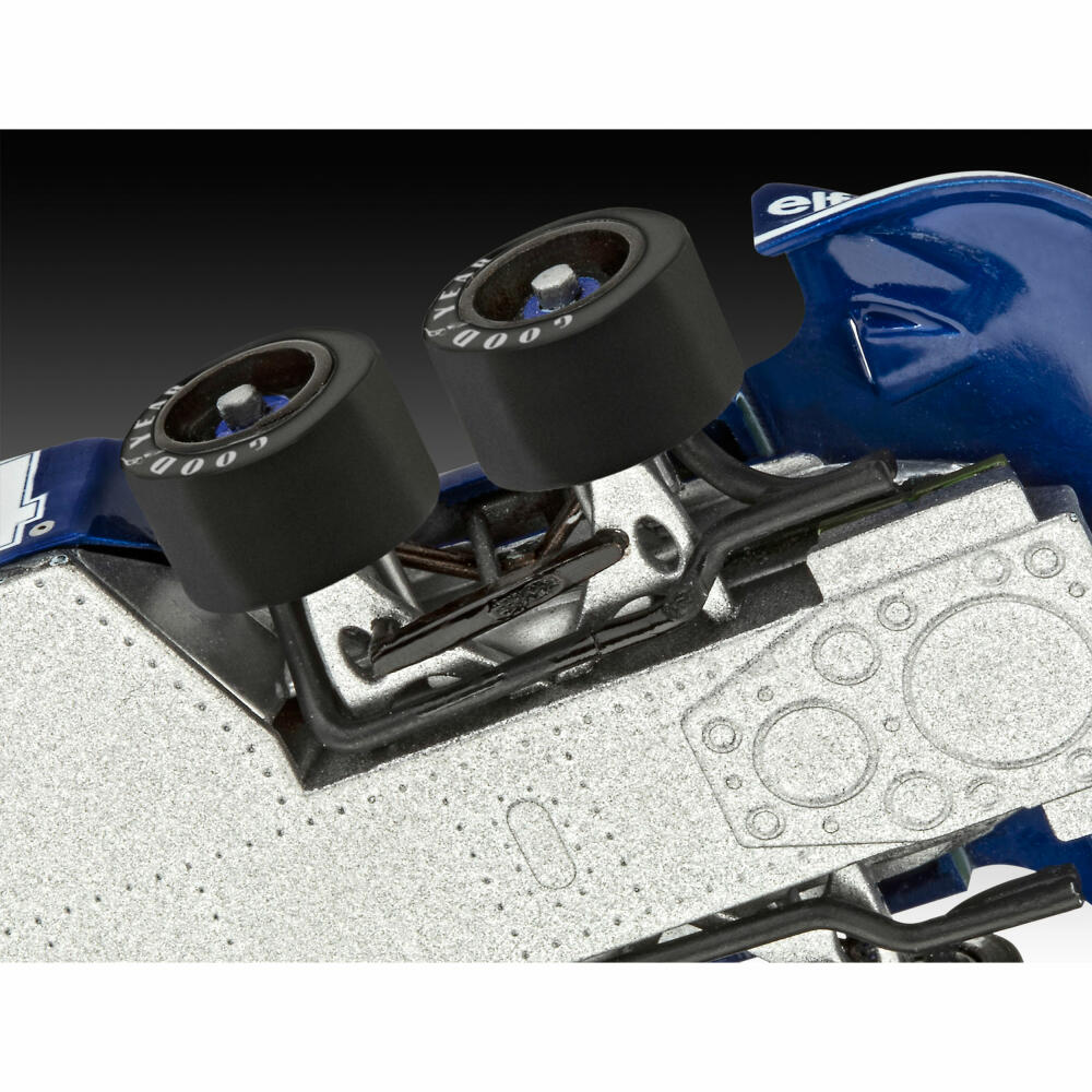 Revell Fahrzeug-Modellbausatz Tyrrell P34/2 6-Wheeler, Rennauto, 105 Teile, 1:32, 07741