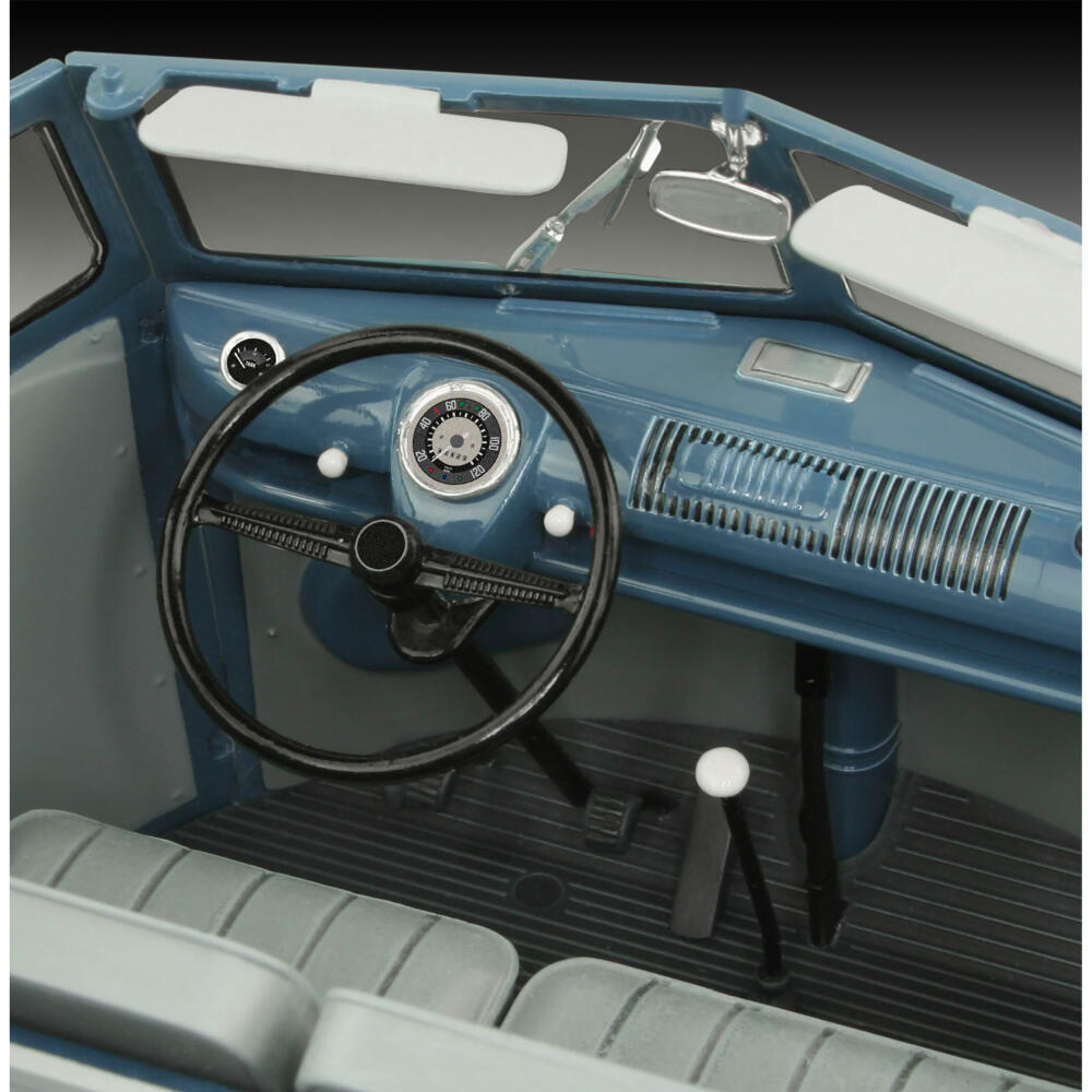 Revell Fahrzeug-Modellbausatz VW T1 Panel Van - 75 Years, Auto, 144 Teile, 1:16, 07742