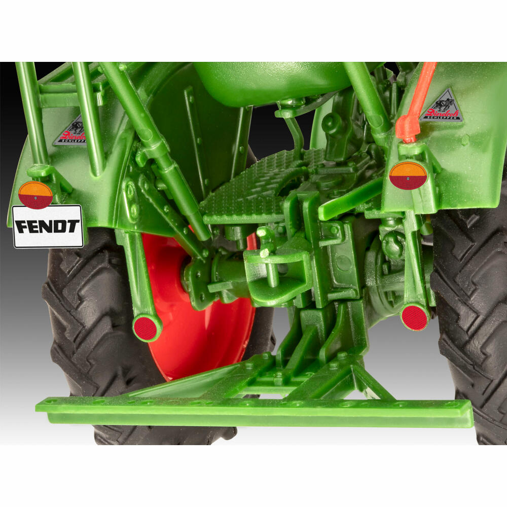 Revell Steckbausatz Fendt F20 Dieselroß Traktor Click System, 91 Teile, 1:24, 07828
