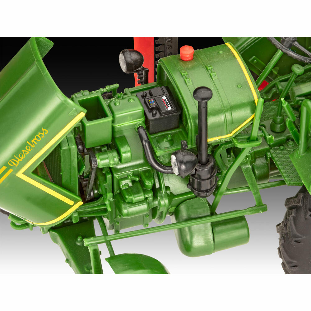 Revell Steckbausatz Fendt F20 Dieselroß Traktor Click System, 91 Teile, 1:24, 07828
