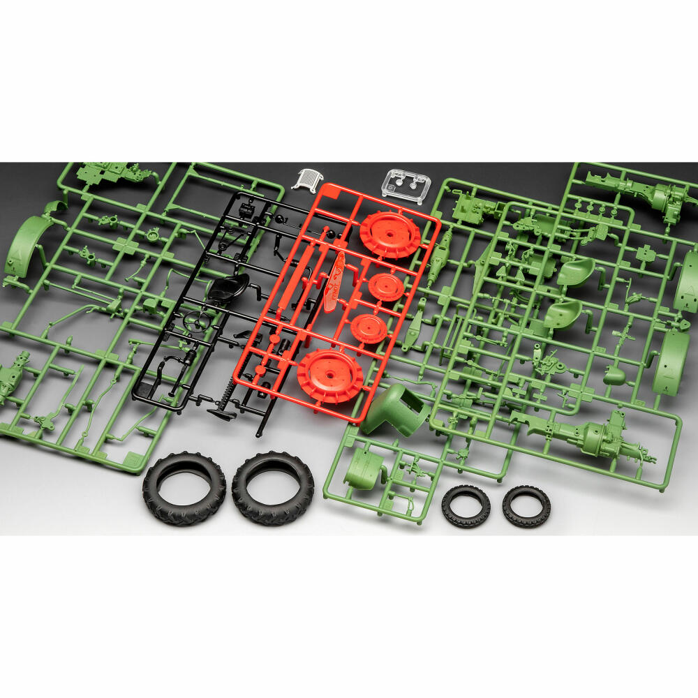 Revell Steckbausatz Fendt F20 Dieselroß Traktor Click System, 91 Teile, 1:24, 07828