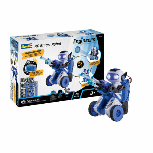 Revell Engineers Experimentierkasten RC Smart Robot 3in1, 21307