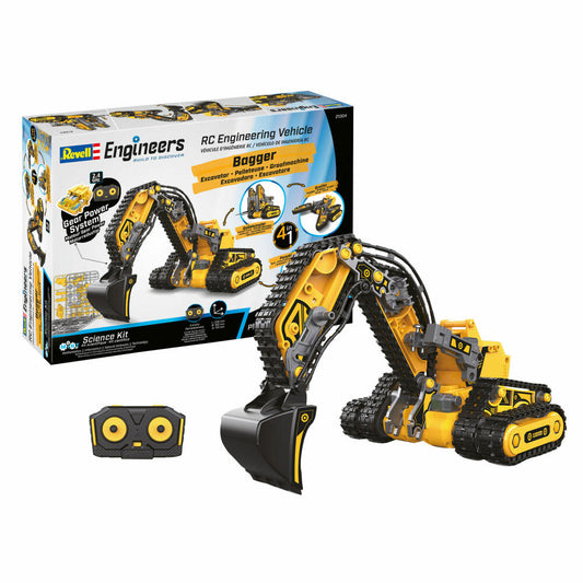 Revell Engineers Experimentierkasten RC Engineering Vehicle 4in1, 1:27, 21304