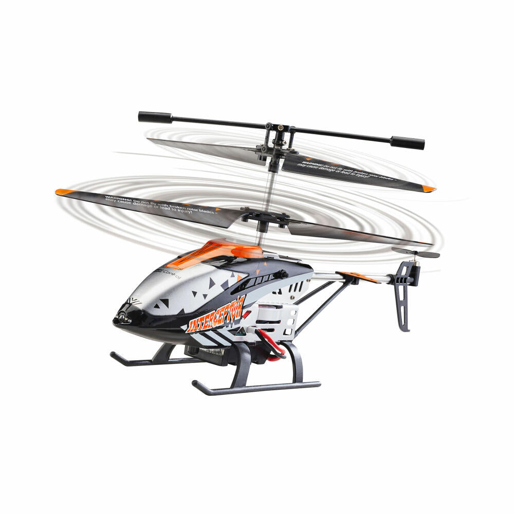 Revell Control Anti-Crash Helicopter Interceptor, ferngesteuerter Hubschrauber, Infrarot, ab 8 Jahren, 23817