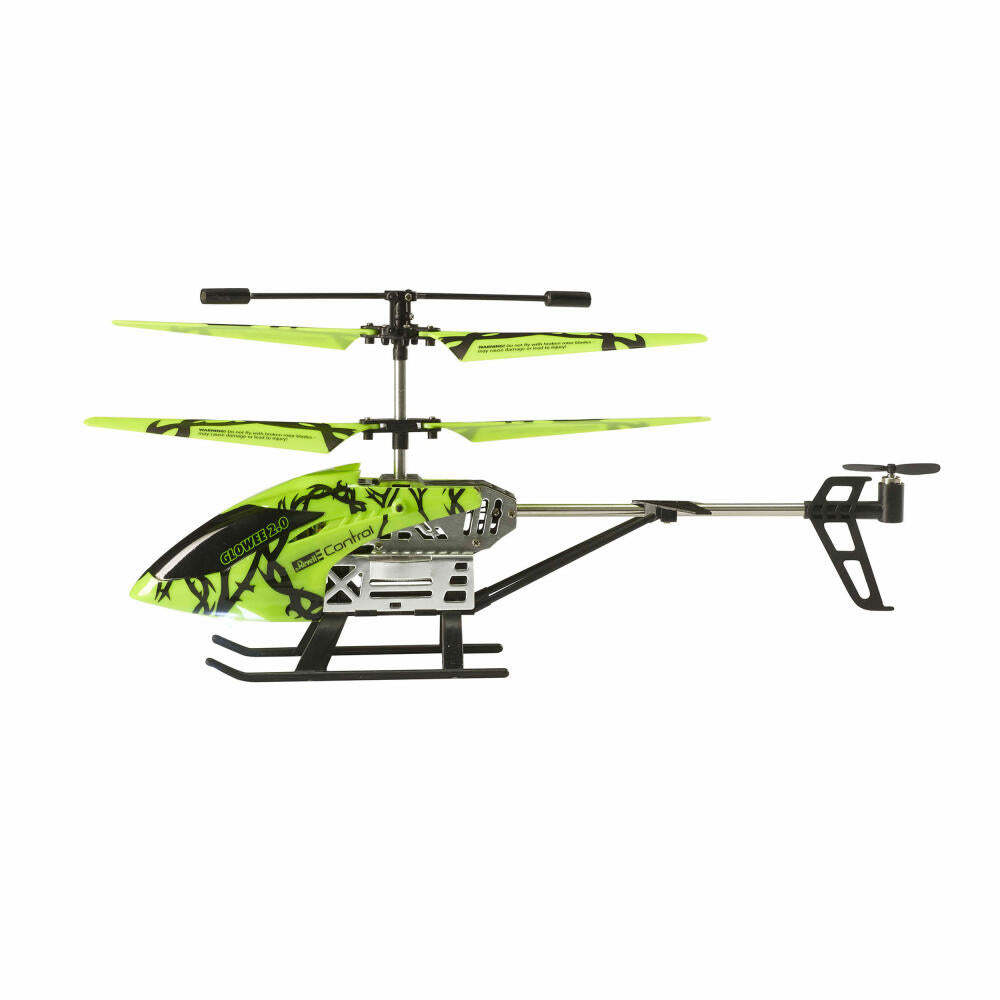 Revell Control Helicopter Glowee 2.0, remote-controlled helicopter, 3-channel GHz, ages 8 and up, 23940
