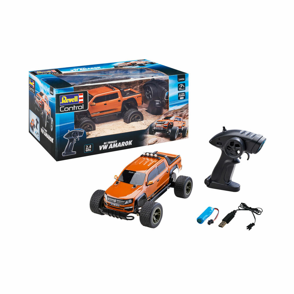 Revell Control RC Car VW Amarok, Ferngesteuertes Auto, Spielzeug, ab 8 Jahre, 24456