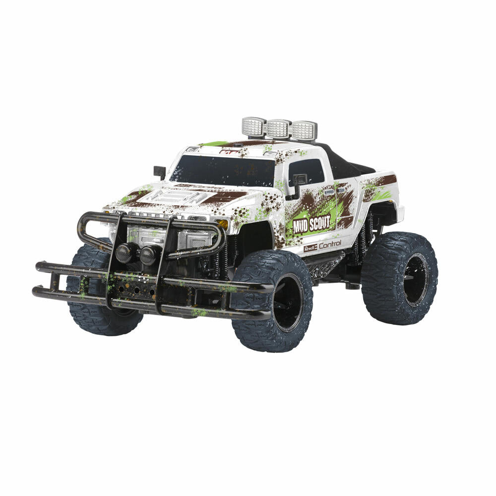 Revell Control RC Truck New Mud Scout, remote-controlled monster truck, 40 MHz, ages 8 and up, 24643