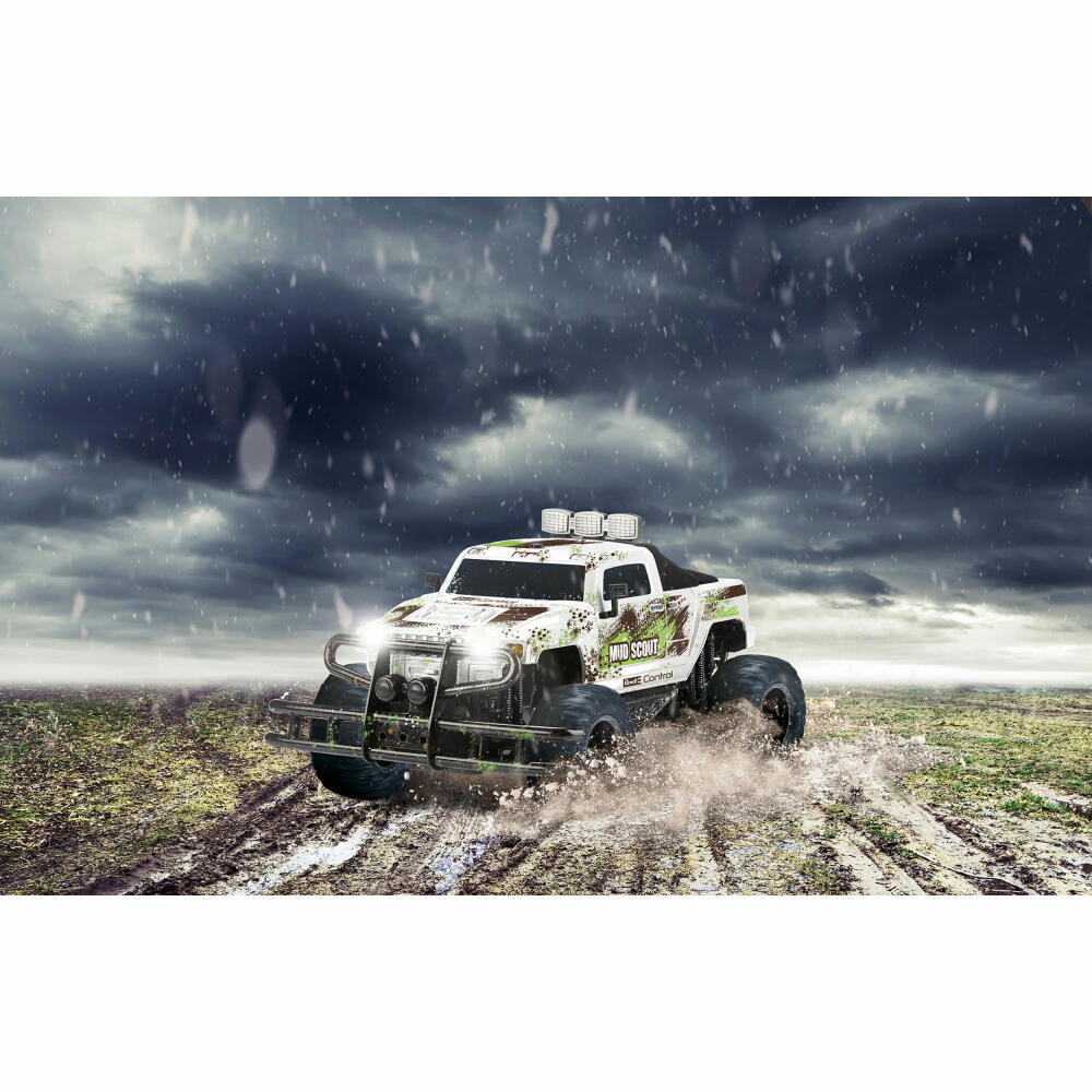 Revell Control RC Truck New Mud Scout, remote-controlled monster truck, 40 MHz, ages 8 and up, 24643