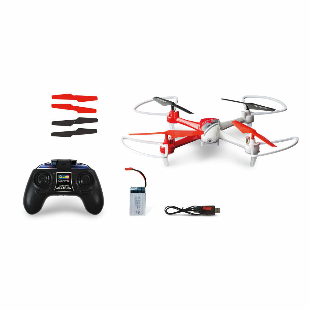 Revell Control X-Treme Quadcopter Marathon, ferngesteuerte Drohne, 2.4 GHz, ab 14 Jahren, 24898