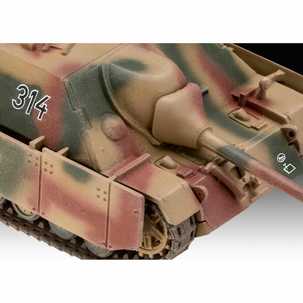 Revell Panzer-Modell-Set Jagdpanzer IV L/70, Militär, WW2, 83 Teile, 1:76, 63359