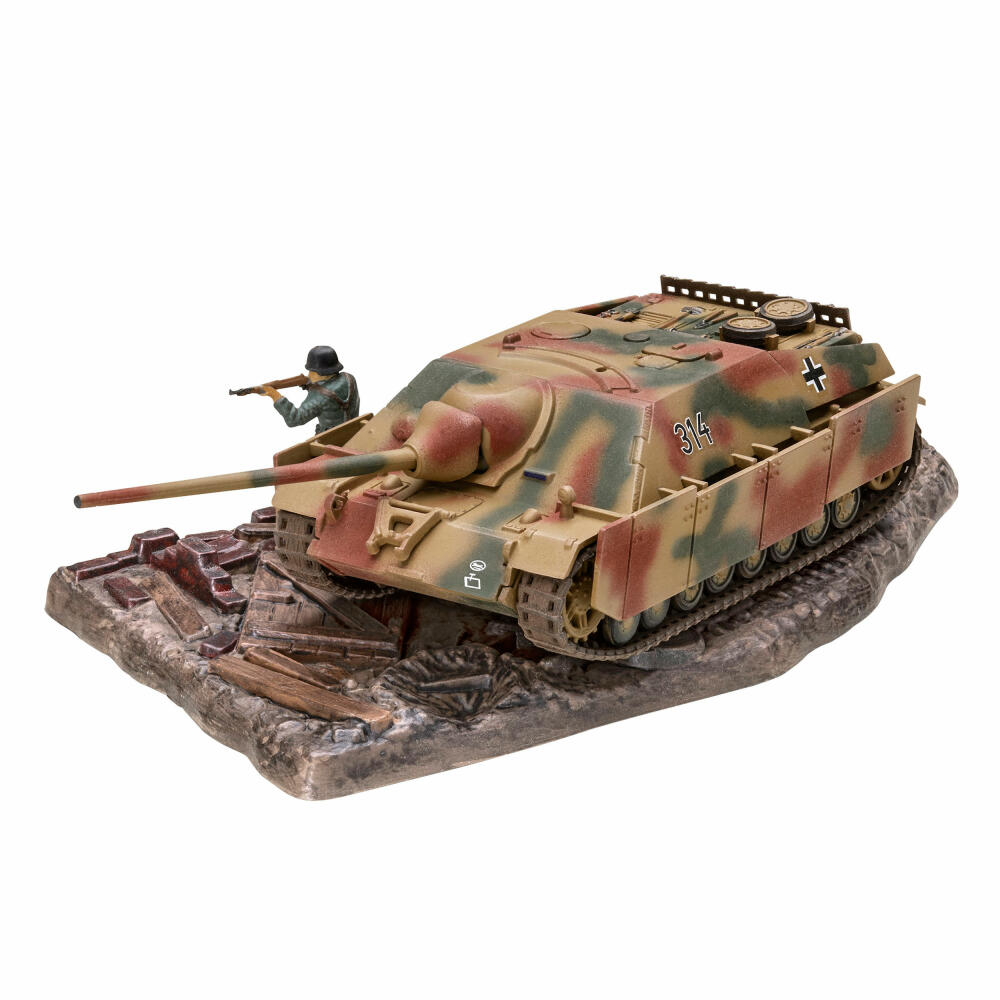 Revell Panzer-Modell-Set Jagdpanzer IV L/70, Militär, WW2, 83 Teile, 1:76, 63359