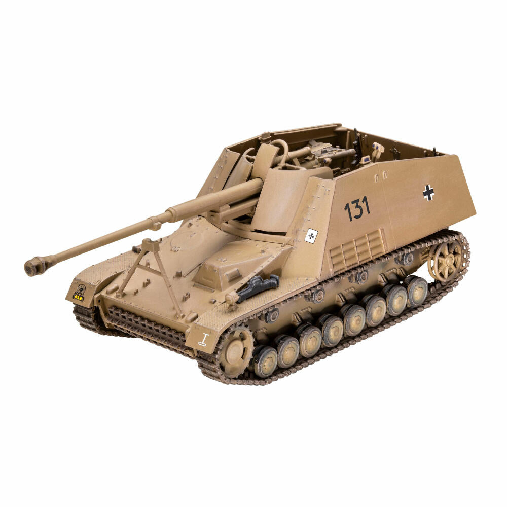 Revell Panzer-Modell-Set Sd.Kfz. 164 Nashorn, Militär, WW2, 184 Teile, 1:72, 63358