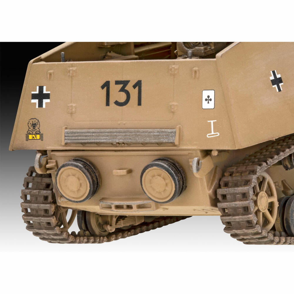 Revell Panzer-Modell-Set Sd.Kfz. 164 Nashorn, Militär, WW2, 184 Teile, 1:72, 63358