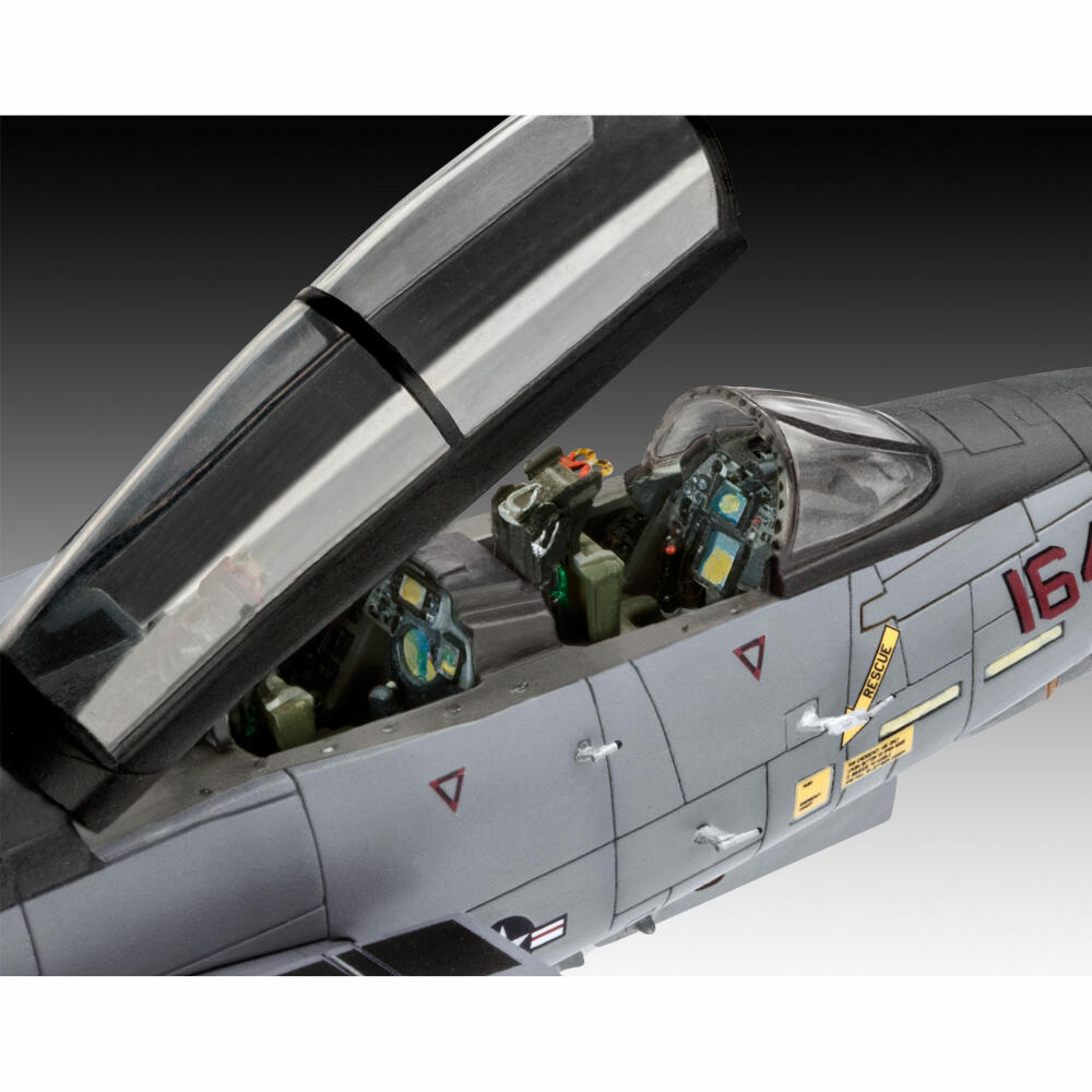 Revell Flugzeug-Modellbausatz Grumman F-14D Super Tomcat, 111 Teile, 1:72, 03960