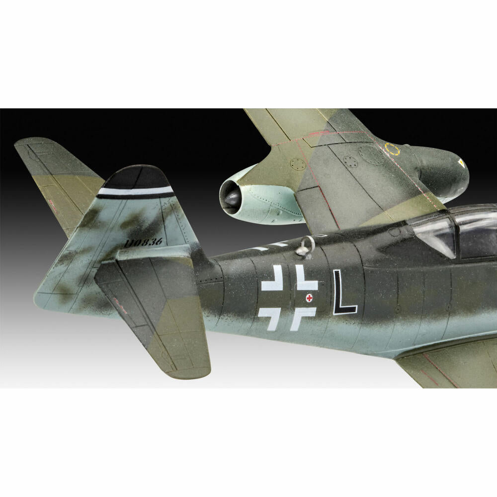 Revell Flugzeug-Modellbausatz Combat Set Me262 & P-51B Mustang, 111 Teile, 1:72, 03711