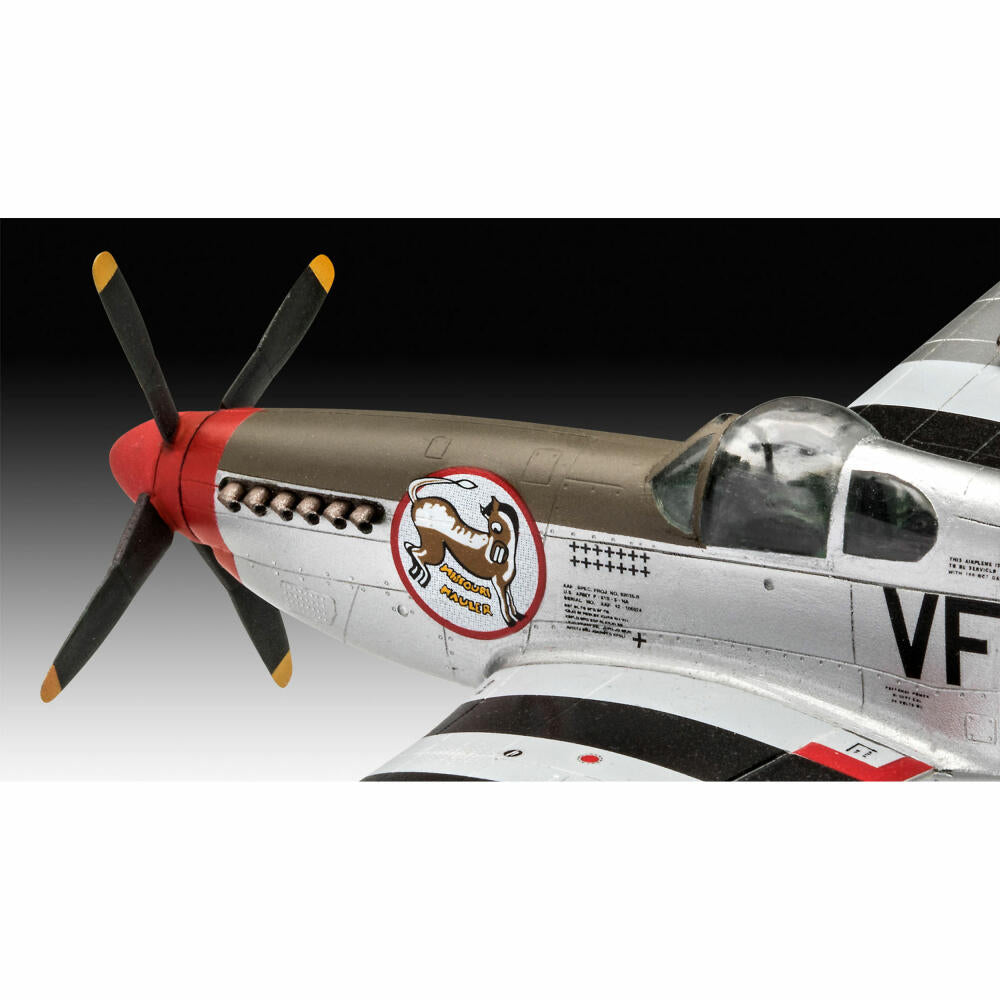 Revell Flugzeug-Modellbausatz Combat Set Me262 & P-51B Mustang, 111 Teile, 1:72, 03711