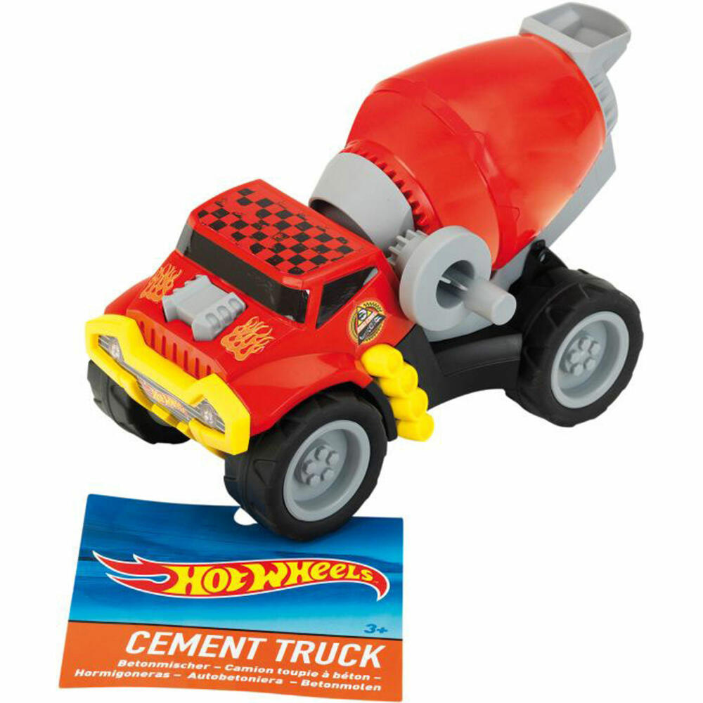 Theo Klein Hot Wheels Concrete Mixer, scale 1:24