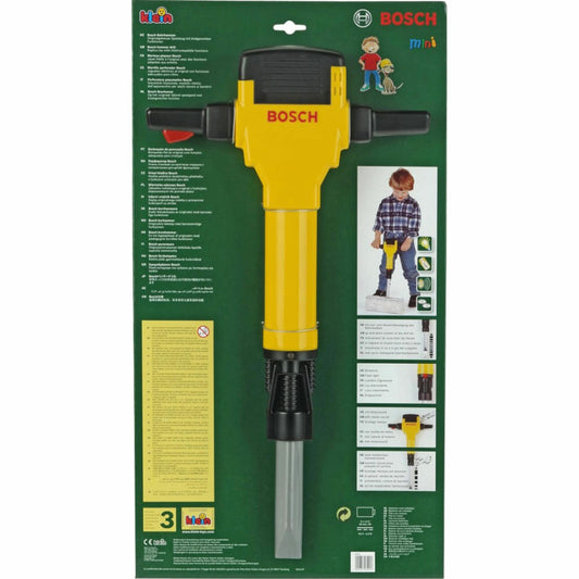 Theo Klein Bosch Presslufthammer, mit Sound, Werkzeug, Kinder, Spielzeug, ab 3 Jahre, ca. 50 cm, 8405
