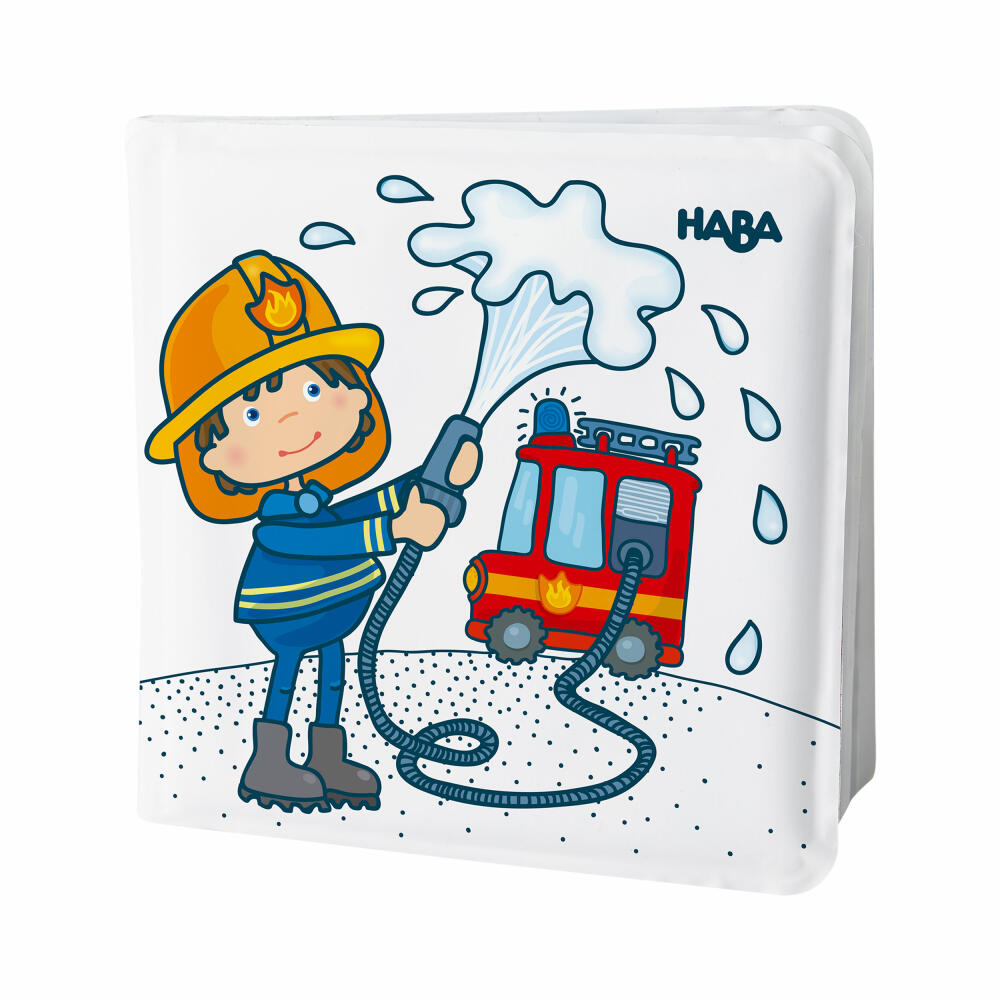HABA Magic Bath Book Fire Brigade, Bath Toy, Play Book, Children, Toys, from 18 months, 2011704001