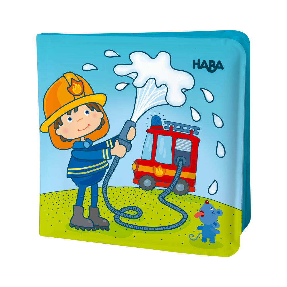 HABA Magic Bath Book Fire Brigade, Bath Toy, Play Book, Children, Toys, from 18 months, 2011704001