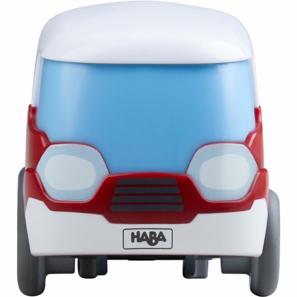 HABA Kullerbü - Red Bus, Supplement Marble Run, Car, Toy, from 2 years, 1306689001