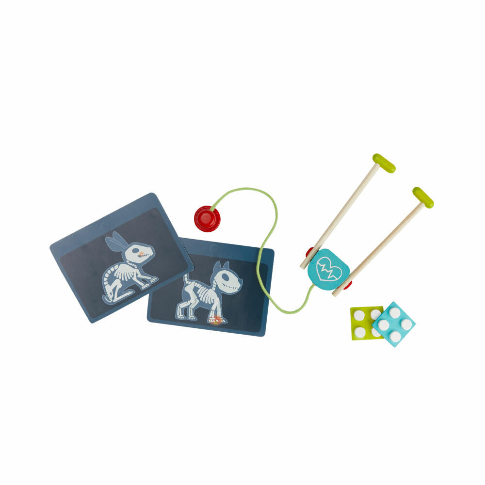 HABA Rollenspiel-Set Tierarzt, Arztkoffer, Spielzeug, Kinder, ab 3 Jahren, 2012045001