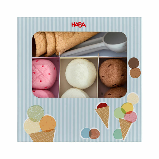 HABA Creative Play - Eisdiele, Rollenspiele, Spielzeug, Kinder, ab 3 Jahren, 2012316001