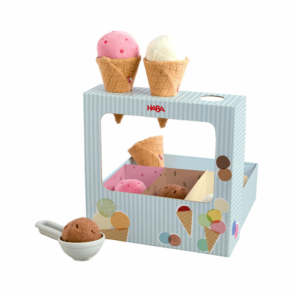 HABA Creative Play - Eisdiele, Rollenspiele, Spielzeug, Kinder, ab 3 Jahren, 2012316001