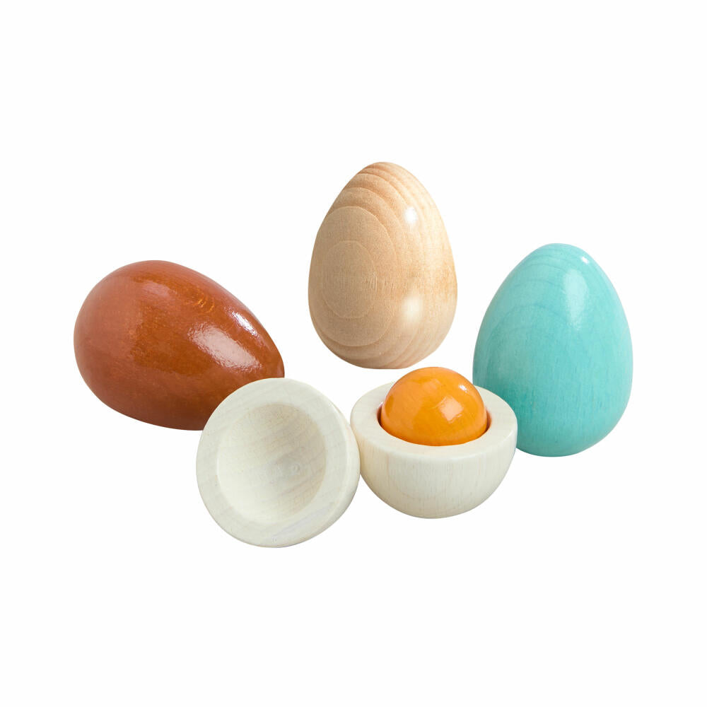 HABA Creative Play - Eier, Zubehör Kinderküche, Holz Spielzeug, Kinder, ab 3 Jahren, 2012299001