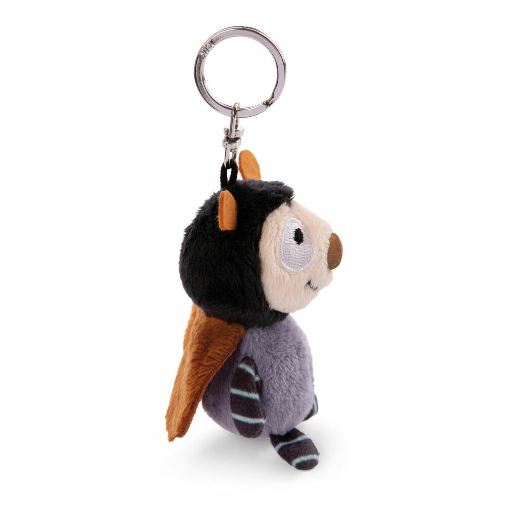 NICI Green Classic Bear Maybug Bille Keyring, Key Pendant, Lucky Charm, 10 cm, 48771