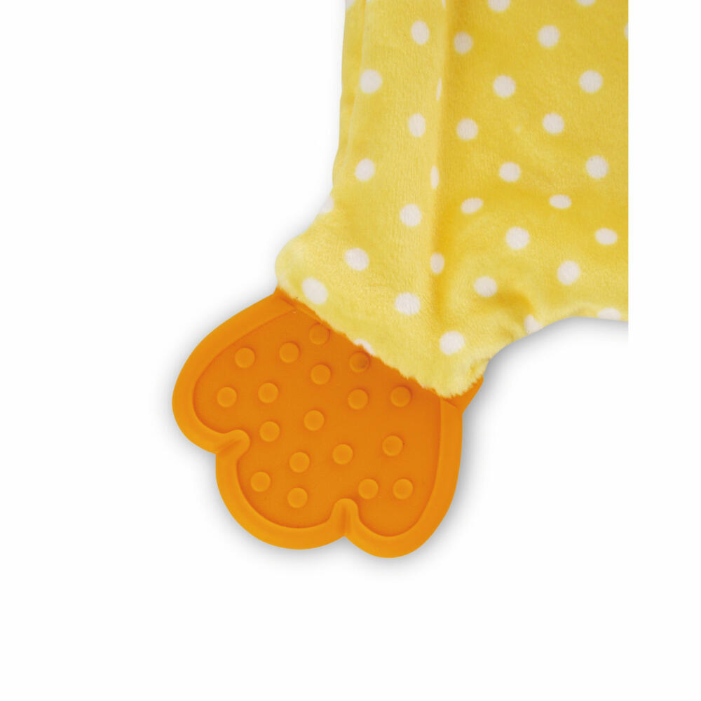 NICI My First NICI cuddly blanket duck, cuddly blanket, cuddly blanket, polyester, 25 x 25 cm, 48890